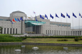 The museum of the War Memorial of Korea