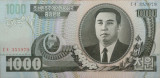 DPRK banknote - 1000 won