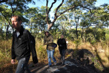 Walking safari up the koppie (Afrikaans for hill) near Puku Pan