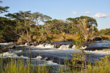 Rapids leading up to Chusa Falls, Mansha River