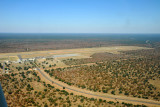 Kasane Airport from the north