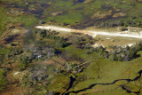 Ntswi Island Airstrip - Gunns Camp, Okavango Delta
