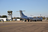 Air Botswana ATR (A2-ABS) at Kasane Airport