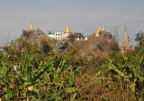 Monastic complex on a small hill northwest of Indein