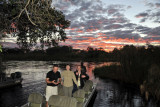 Sunset from Camp Kwando