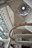 Atrium with chandelier and dome