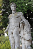 Sculpture garden of the Galleria Borghese