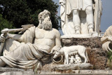 Detail of Giovanni Ceccarinis fountain