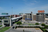 Fiumicino International Airport from the Hiton