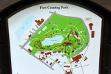 Map of Fort Canning Park, Singapore