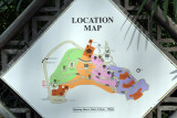 Map of the National Orchid Garden, Singapore Botanical Gardens