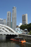 Elgin Bridge, Singapore River and Financial District
