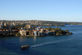 Kirribilli from the South Tower, Sydney Harbour Bridge