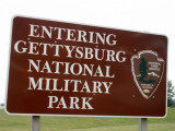 Entering Gettysburg National Military Park