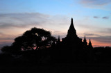 Bagan at dusk