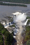 The Devils Throat, Iguau Falls aerial