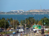 Rua da Samba with the Fortaleza So Miguel and the Mausoleum of Agostinho Neto