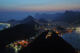 Rio de Janeiro at night from Sugarloaf