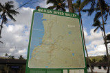 Map of the Wailua River Valley