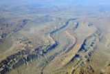 Uplifted mountains, Southern Iran (N27 57/E055 39)