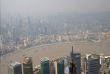 Muddy waters of the Huangpu River, Shanghai