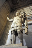This statue of Constantine once stood in the Baths of Diocletian