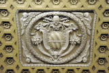 Ceiling detail - Coat of Arms of Pope Clement XII , St. John Lateran