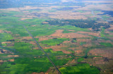 On approach to Yangon Airport, Myanmar (Burma)