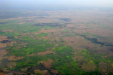 On approach to Yangon Airport, Myanmar (Burma)