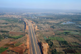 Jawaharlal Nehru Expy under construction, Shamshabad, AP, India (Hyderabad)