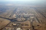 Kuwait International Airport, looking south