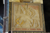 Westminster Cathedral Stations of the Cross - IX Jesus Falls a Third Time