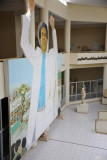 Lobby of the Leptis Magna Museum from the 2nd floor