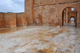West side patio of the Roman Theater of Sabratha