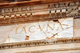 Inscription - LACVNA - Theater of Sabratha