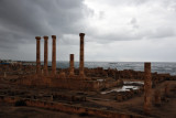 Temple of Liber Pater from atop the Antonine Temple, Sabratha