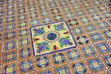 Tiles of the upper terrace of the former Royal Palace