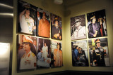 Most likely never to be seen again photographs of Qadhafi displayed in the Gallery of the Revolution, Museum of Libya, 2010