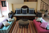 Arabic-style sitting area, Hotel Al Khan
