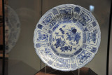 Blue and white dish, Islamic era