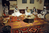 Mens majlis with Libyan Berber carpets