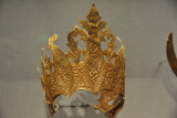 Gilded copper crown, Sumatra, 1880-1930