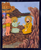 Guru Nanaks meeting with Raja Jamak, Lahore, Pakistan