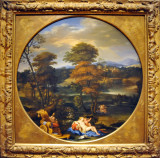 Landscape with Venus and Cupid, Il Bolognese, after 1651