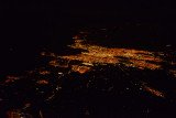 Dublin, Ireland - night aerial