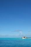 Meeru Island Resorts floating restaurant