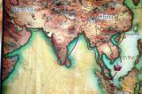 Trade routes linking east and west Asia