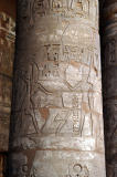 Ramses III executing a prisoner before Amun