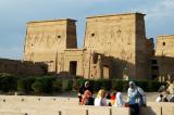 Temple of Isis at Philae from the Sound and Light arena
