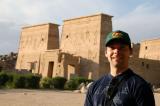 Roy and the Temple of Isis at Philae
